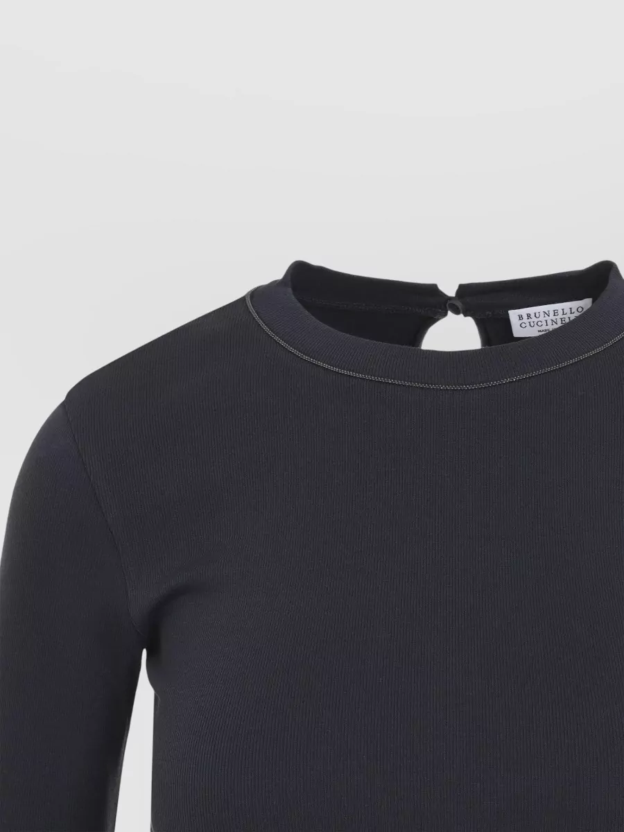 Brunello Cucinelli Ribbed Slim-Fit Short-Sleeve T-Shirt