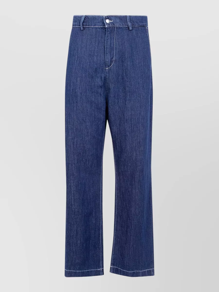 7 For All Mankind Wide-Leg Chino Jeans
