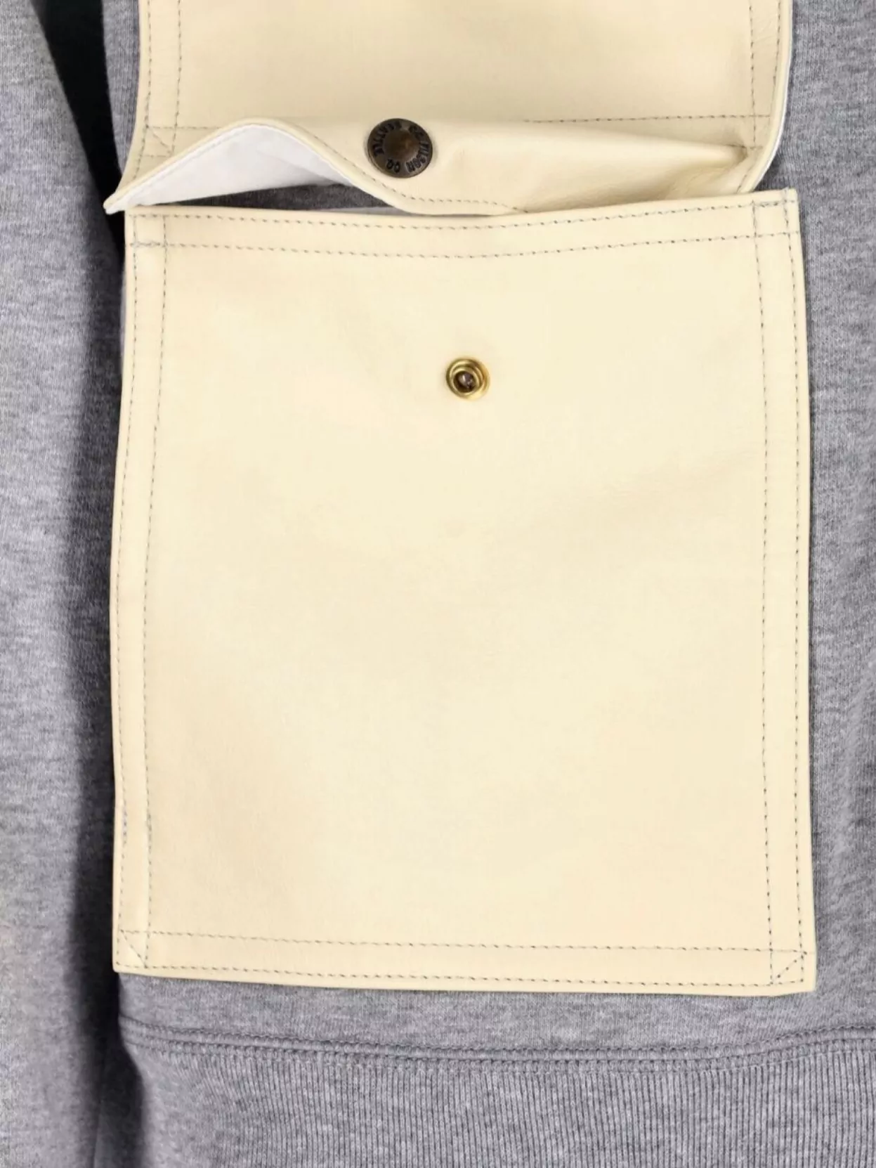 Junya Watanabe Hooded Sweatshirt With Front Pockets And Ribbed Cuffs