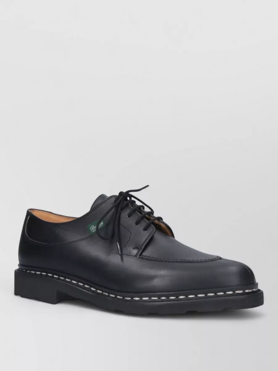Paraboot Lace Up Leather Brogues Chunky Sole