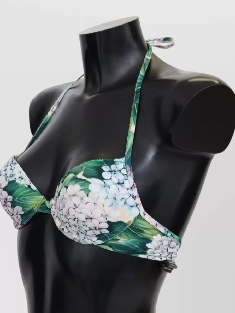Dolce&Gabbana Silk Polka-Dot Bikini Briefs