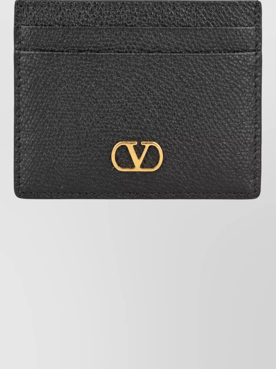 Valentino Garavani Leather Card Holder