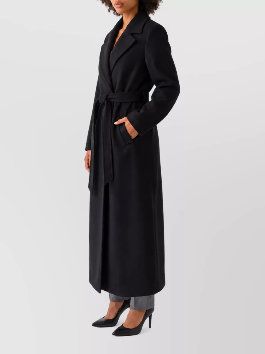 Dolce&Gabbana virgin wool belted long coat