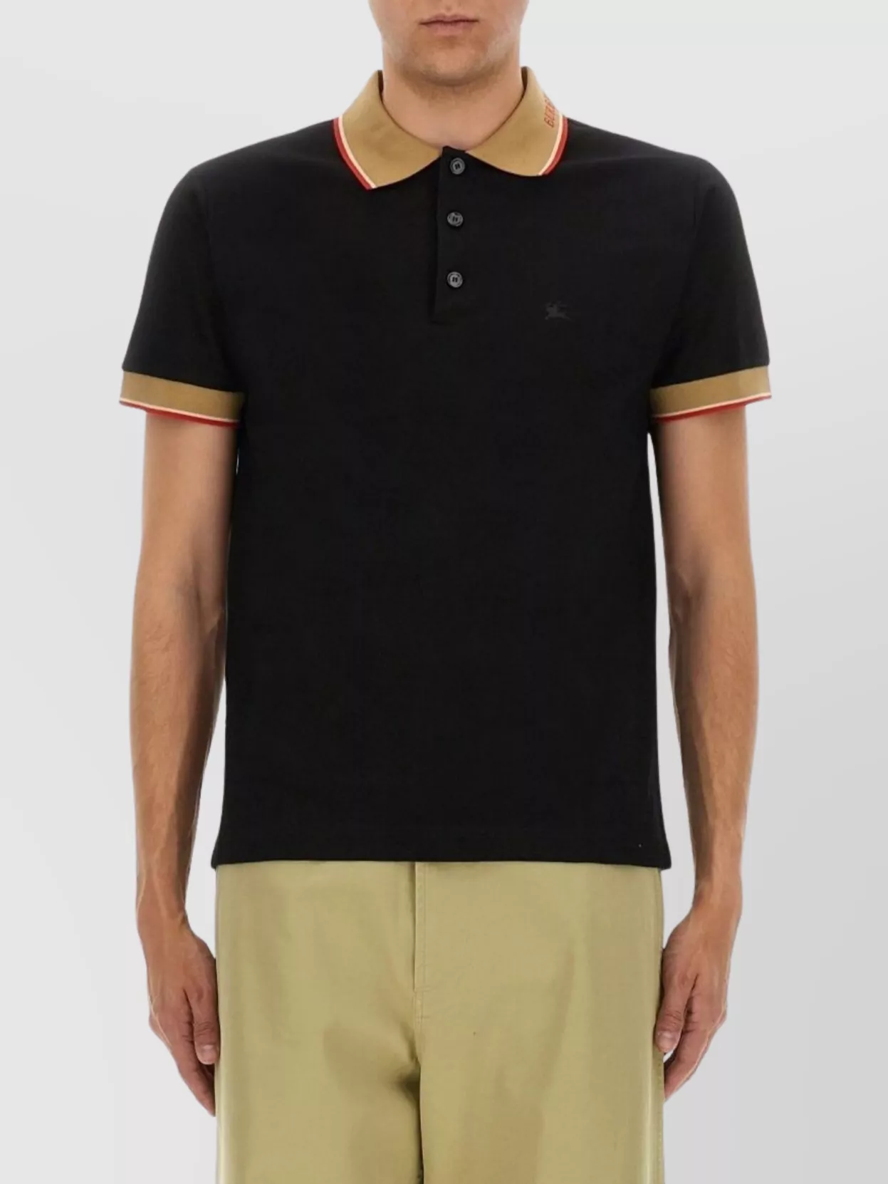 Burberry Polo Shirt In Cotton