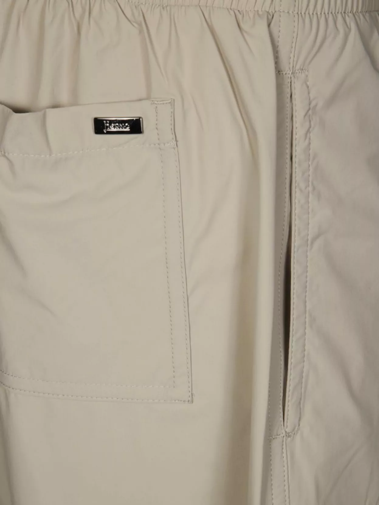 Herno Cargo Bermuda Shorts Elastic Waistband