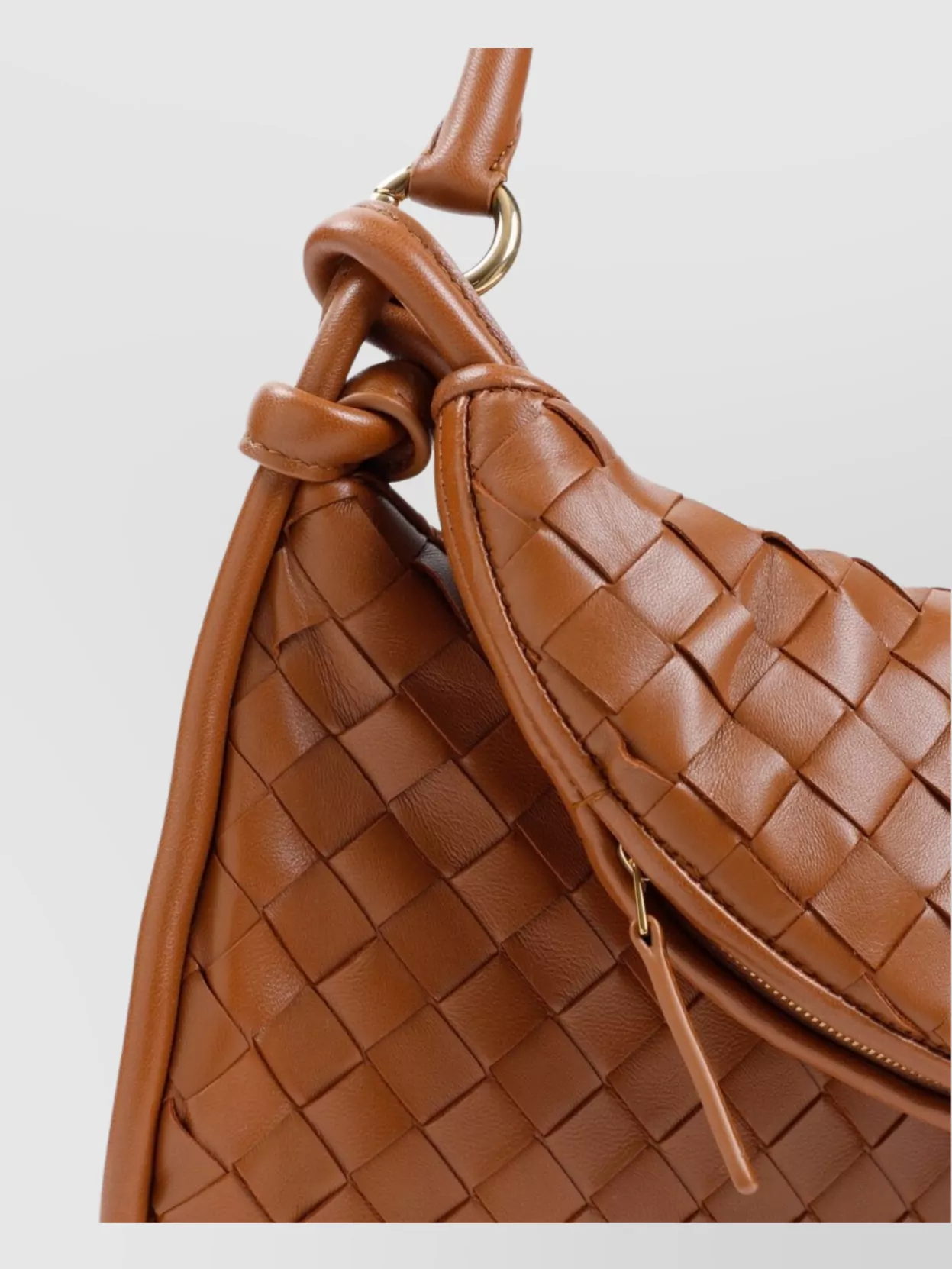 Bottega Veneta Woven top handle shoulder bag | The Fashion