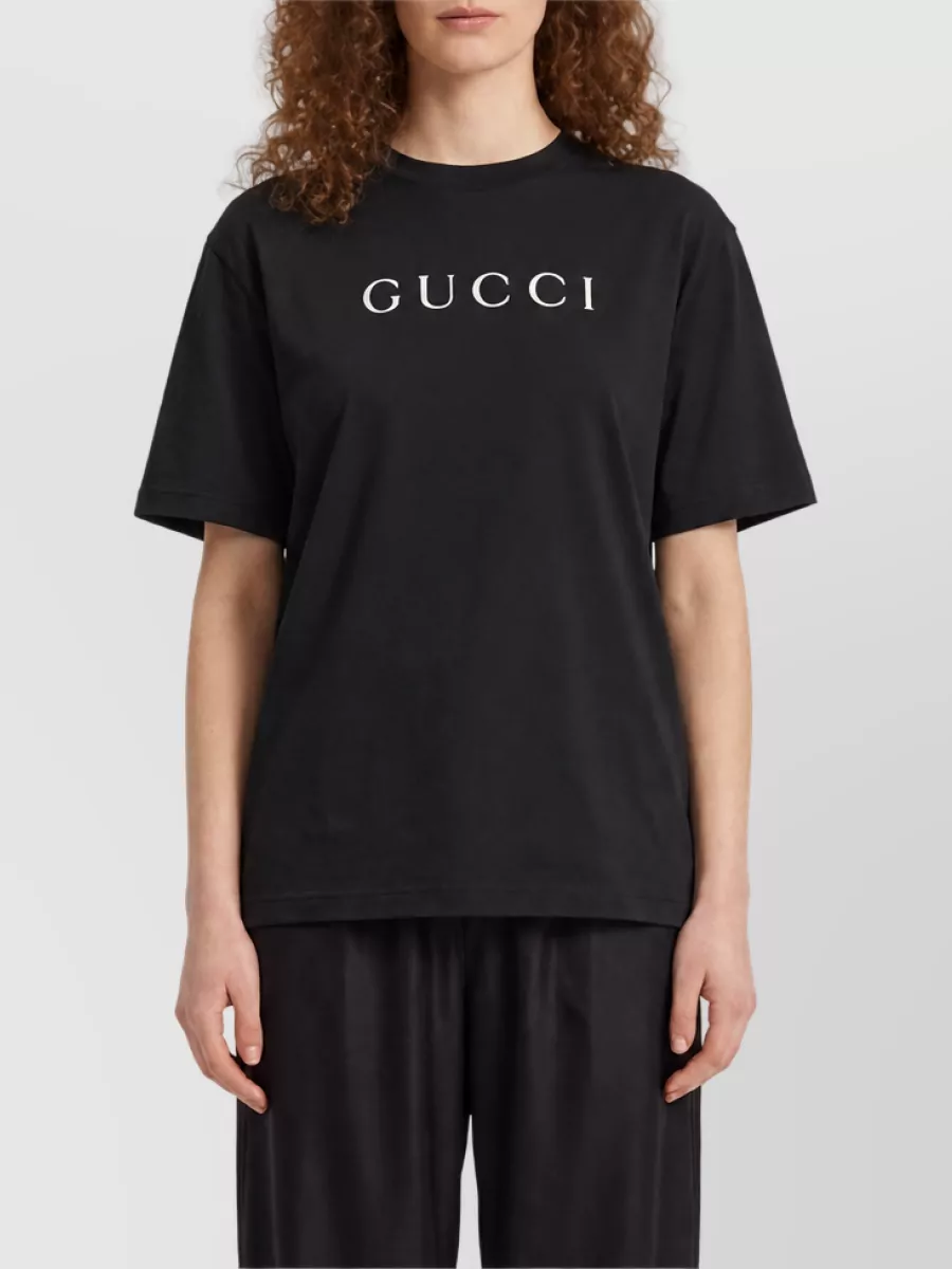 Gucci Cotton Oversized Printed T-Shirt