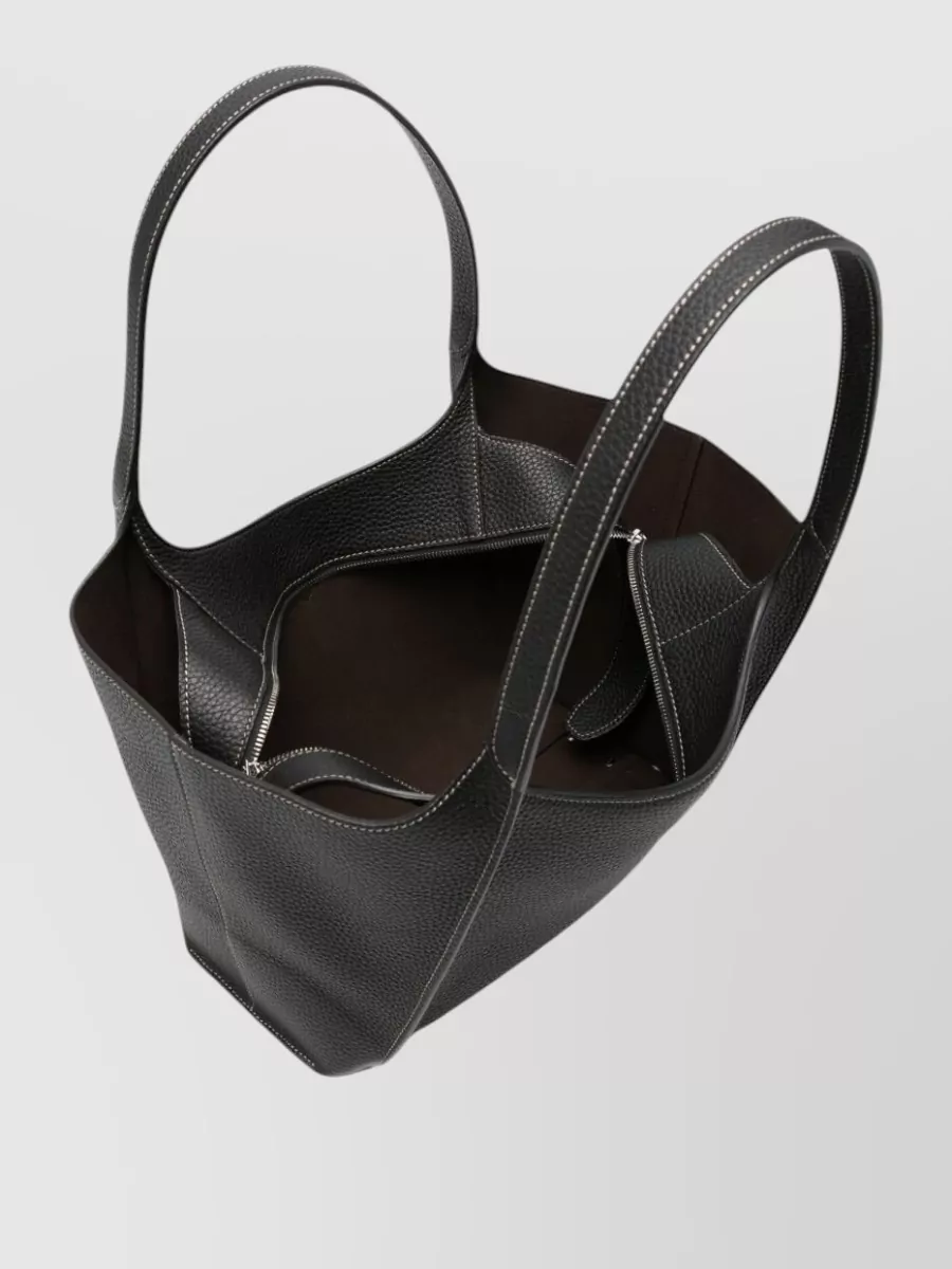 Tod's T Timeless Small Leather Shoulder Bag