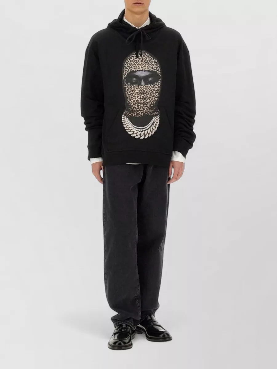 Ih Nom Uh Nit leopard print hoodie