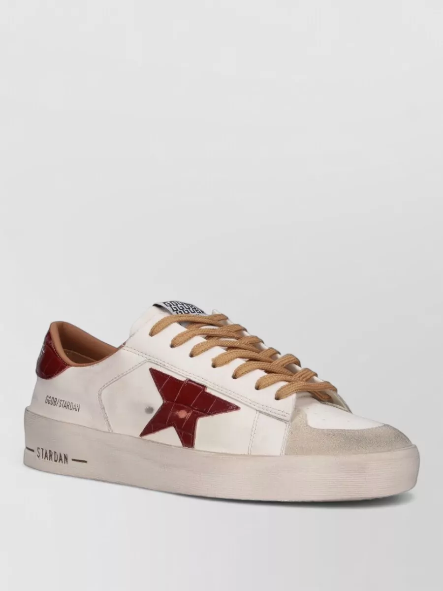 Golden Goose Leather Low-Top Sneakers