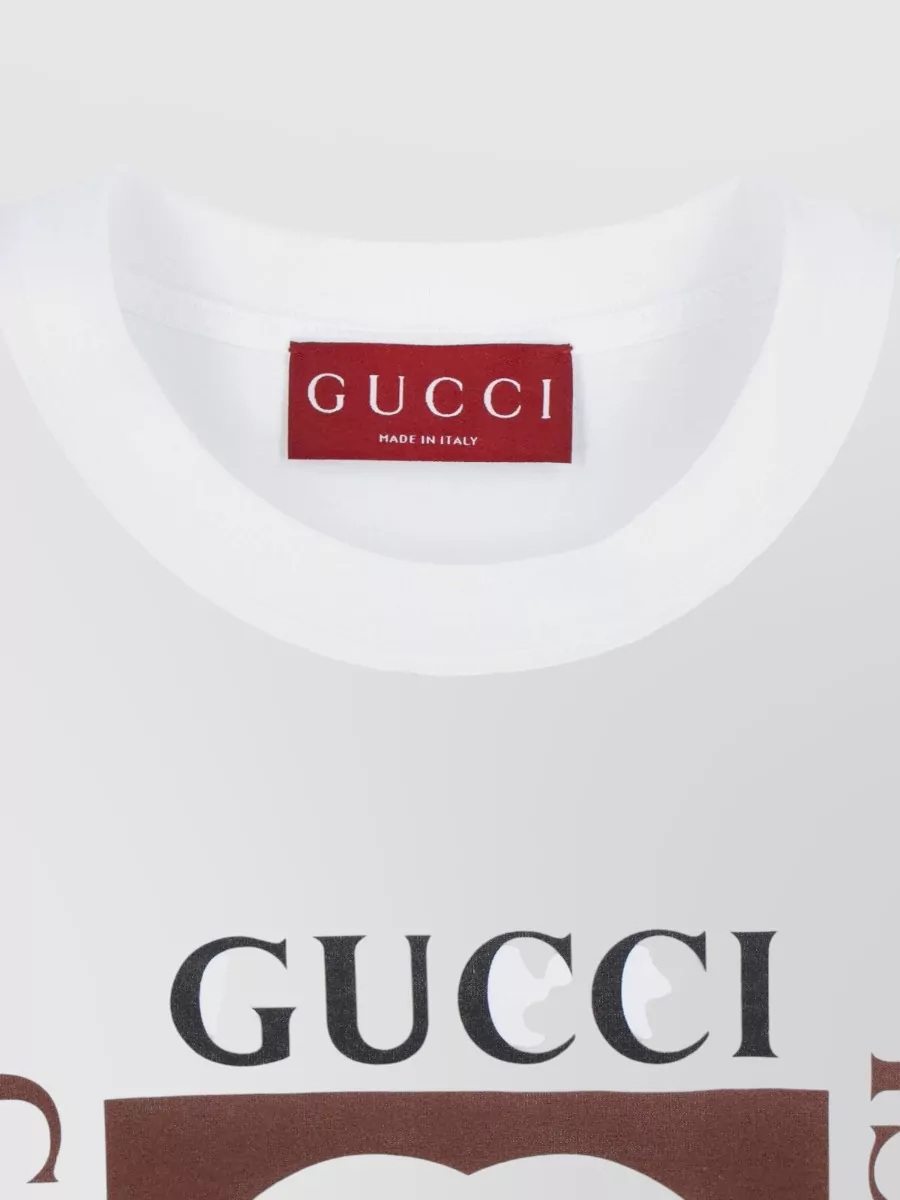 Gucci Cotton Short Sleeve T-Shirt
