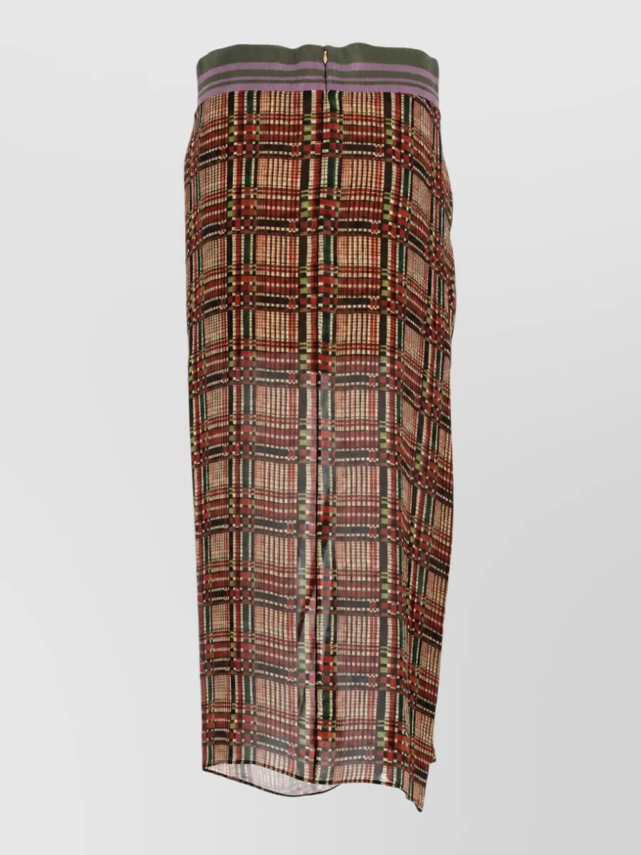 Dries Van Noten wrap skirt