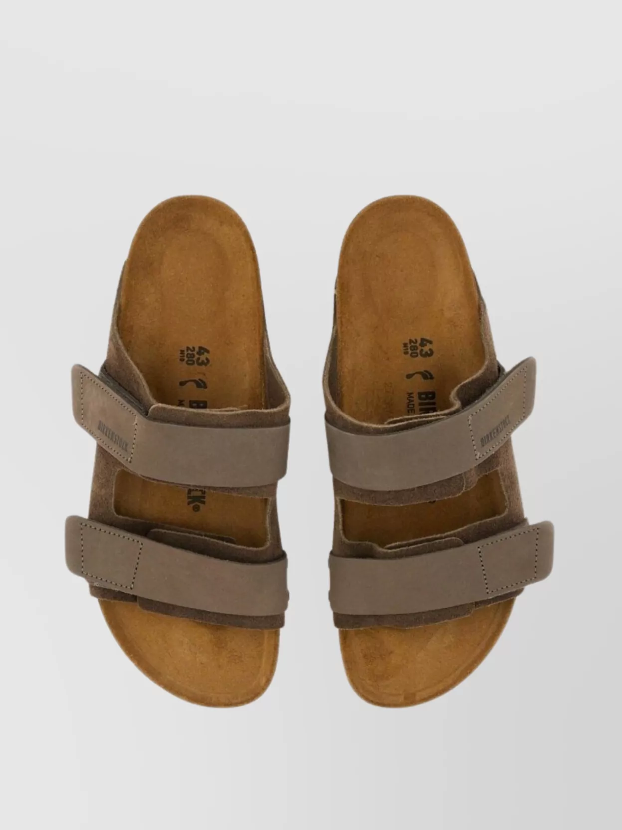 Birkenstock "uji" Narrow Fit Textured Sole Sandals In Neutral