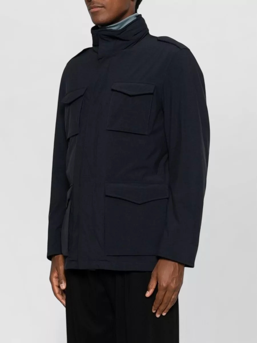 Herno Ultralight Drawstring Military Jacket