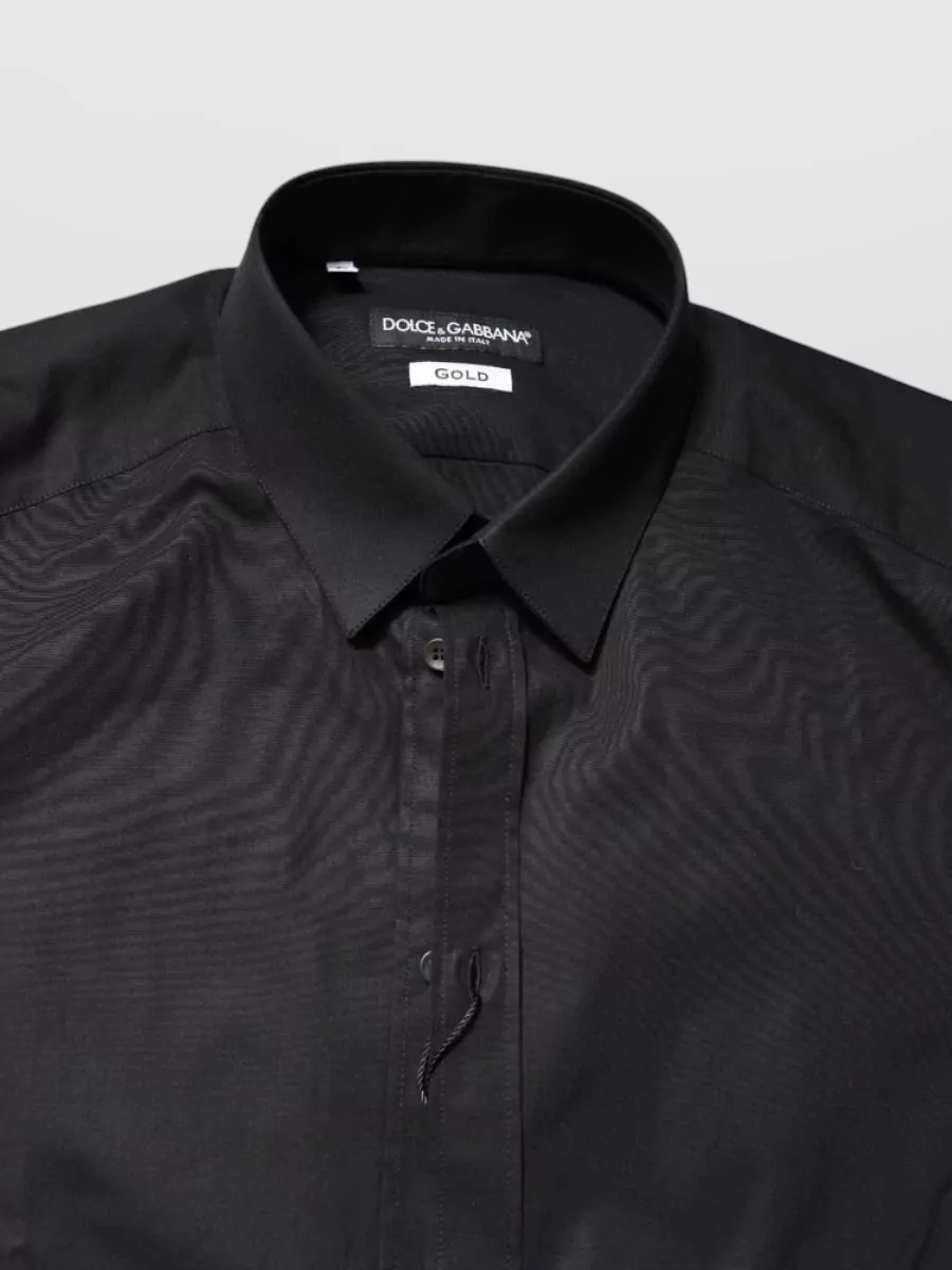 Dolce&Gabbana Cotton Long-Sleeve Dress Shirt