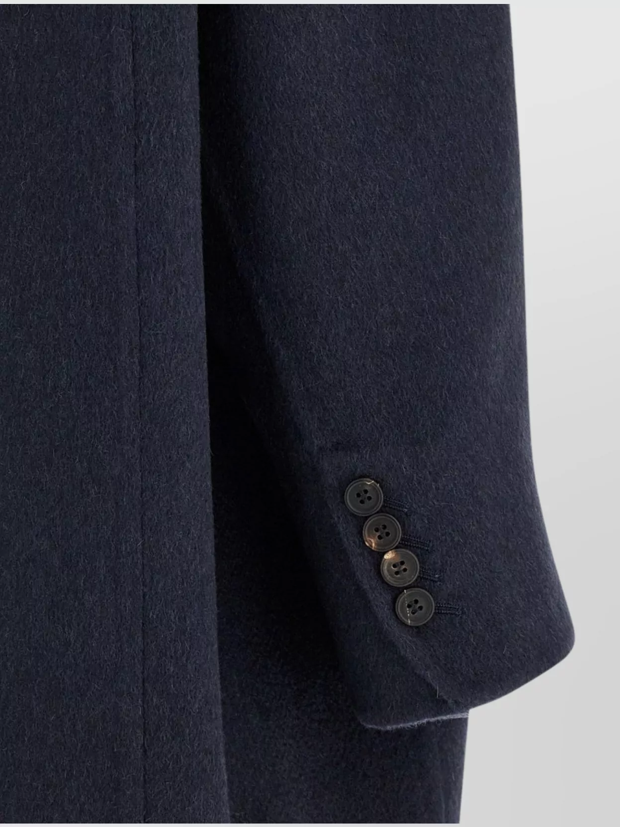 Brunello Cucinelli Notched Lapels Cashmere Coat
