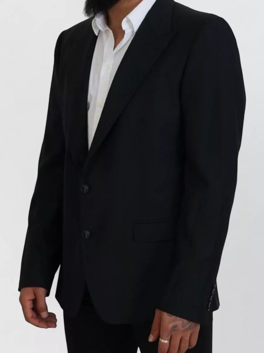 Dolce&Gabbana Wool Single-Breasted Blazer