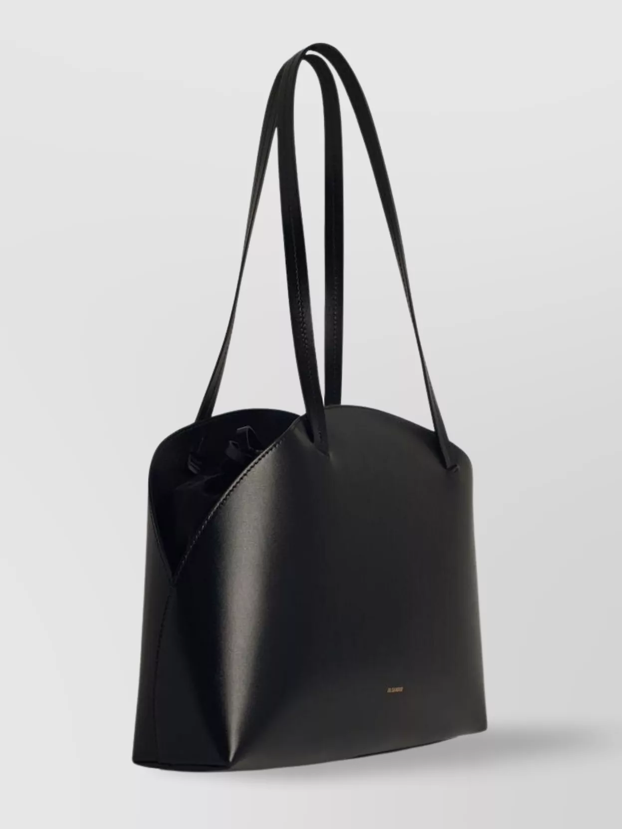 ショルダーバッグ・ポシェット Jil Sander Curve Medium Shoulder Bag In Smooth Leather Jil Sander Curve Medium Leather Shoulder Bag - Bergdorf Goodman