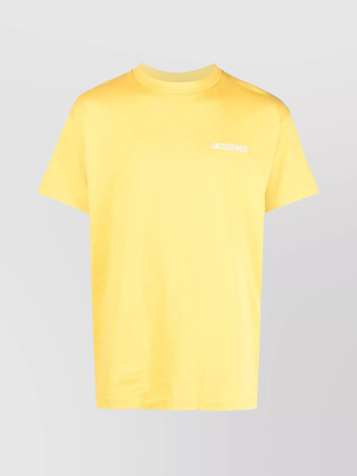 Shop Jacquemus Versatile Crew Neck T-shirt In Yellow