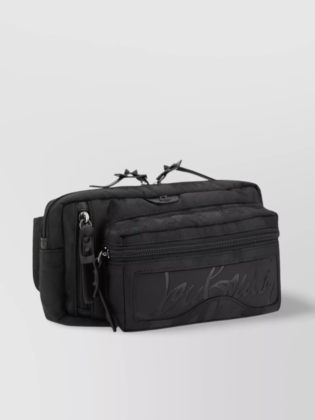Christian Louboutin Belt Bag With Adjustable Strap And Multiple Pockets