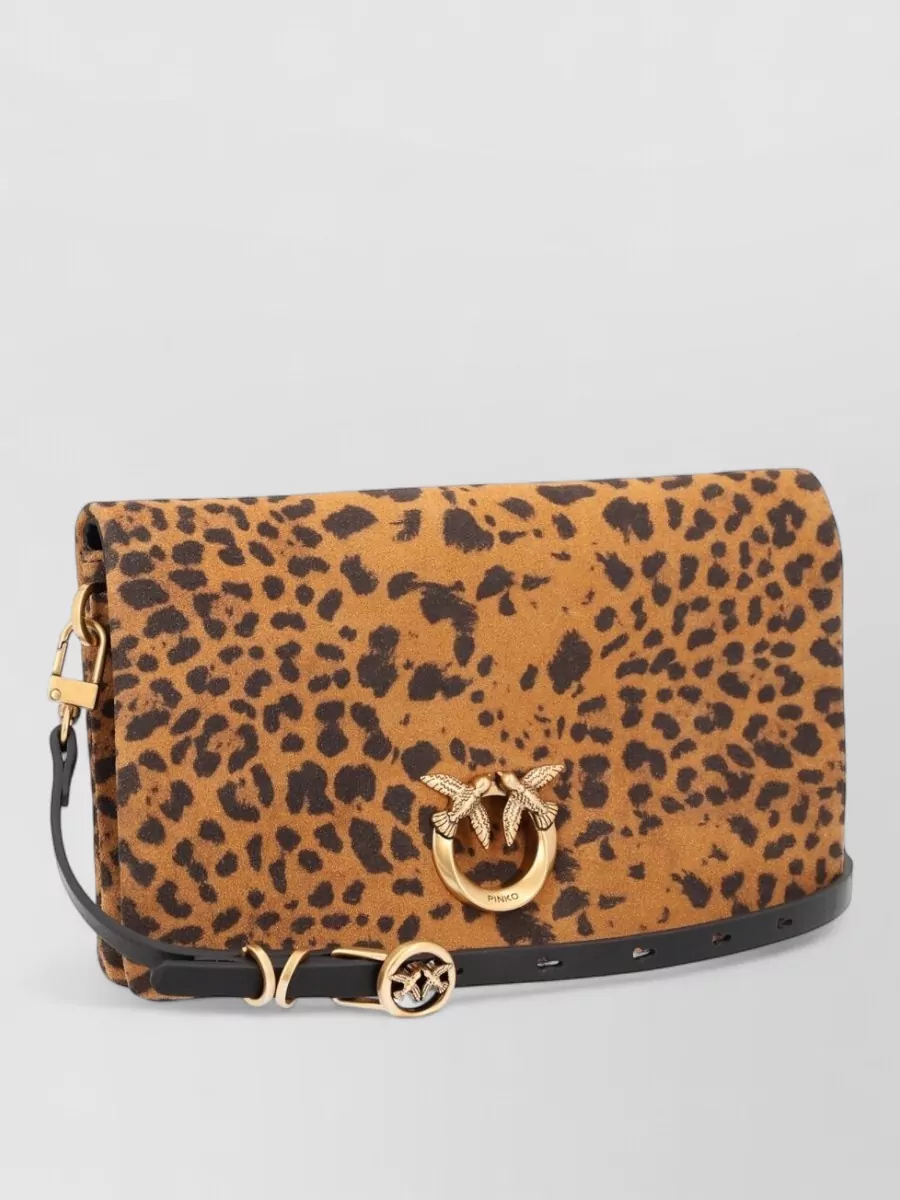 Pinko Small Polyamide Shoulder Bag