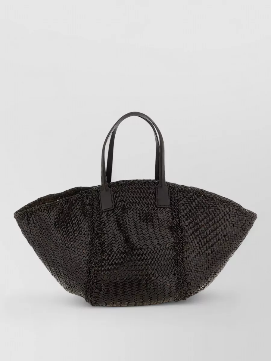 Dragon Diffusion Vintage Mesh Tote Maxi Leather Beach Bag