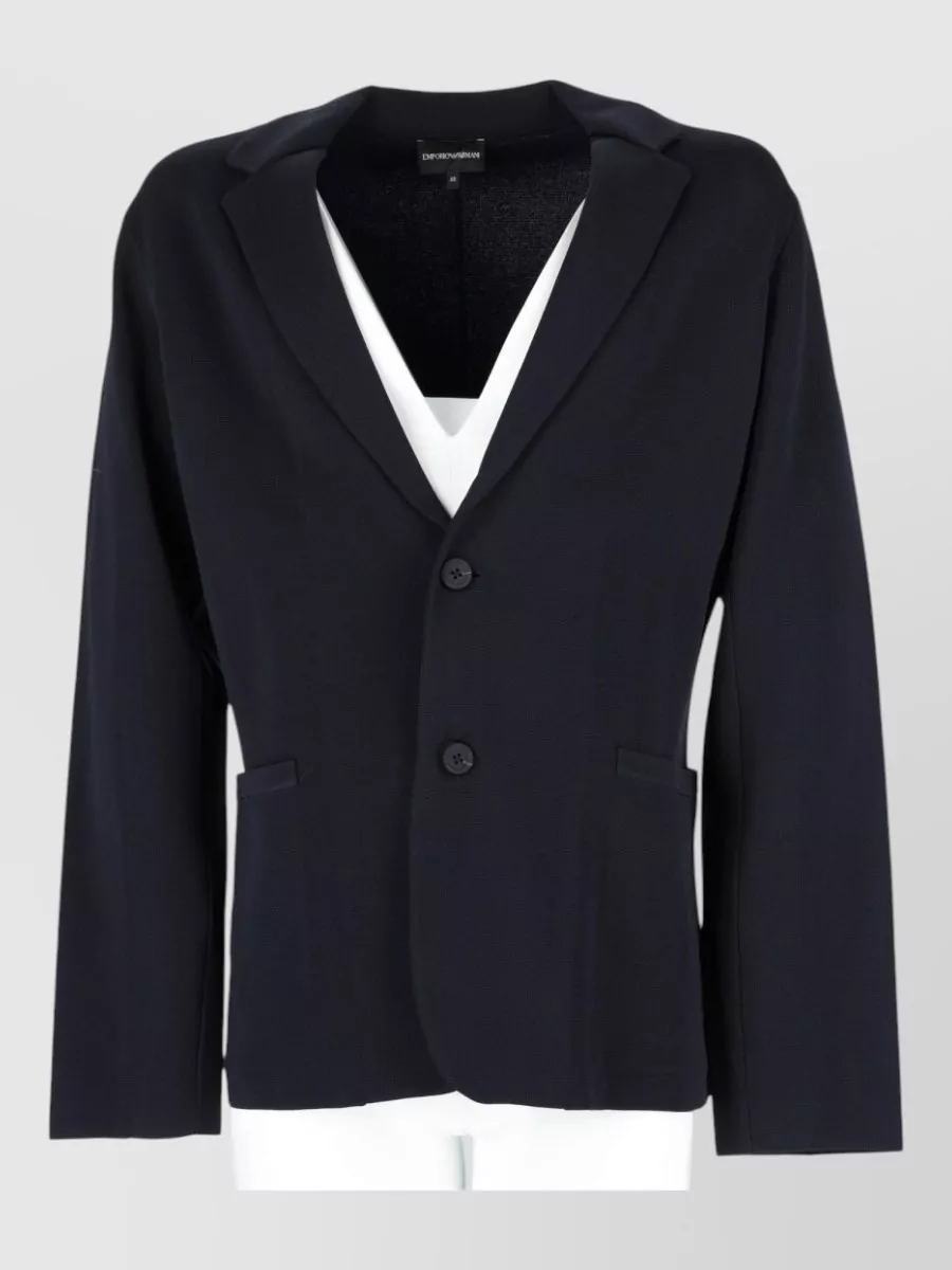 Emporio Armani single-breasted suit jacket