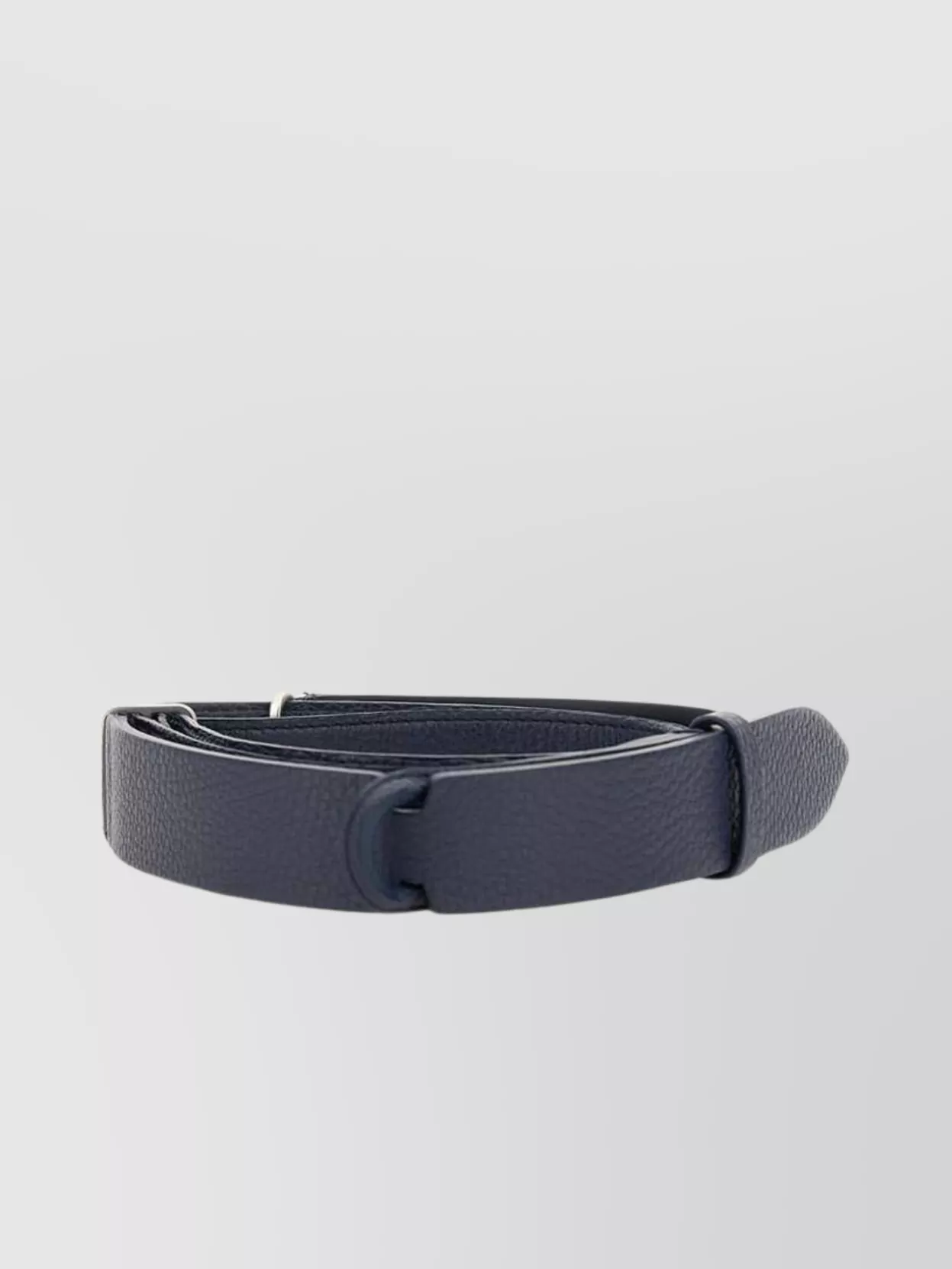 Shop Orciani Micron Nobukle Leather Belt