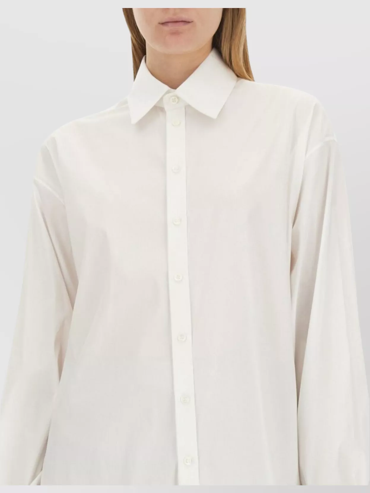 Shop Peter Do Adjustable Tie Collared Shirt With High-low Hem