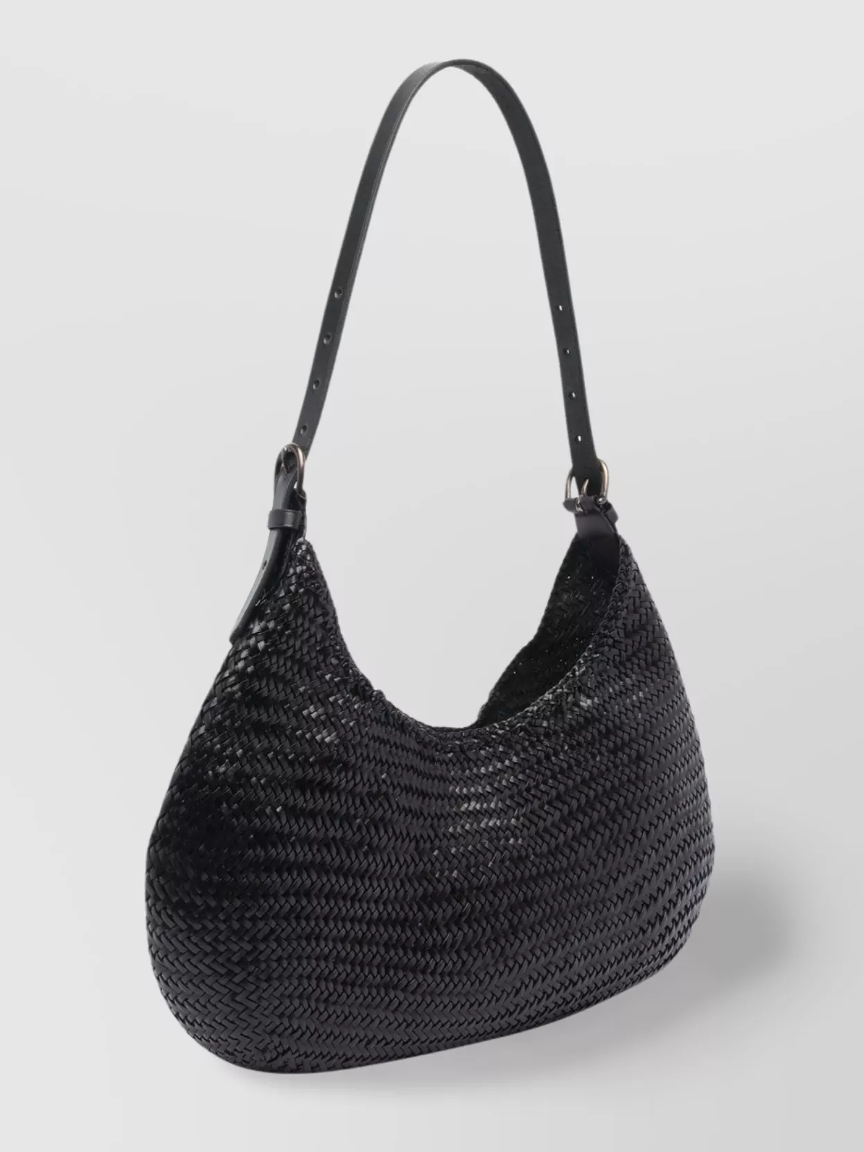 Dragon Diffusion Woven Hobo Shoulder Bag With Adjustable Strap