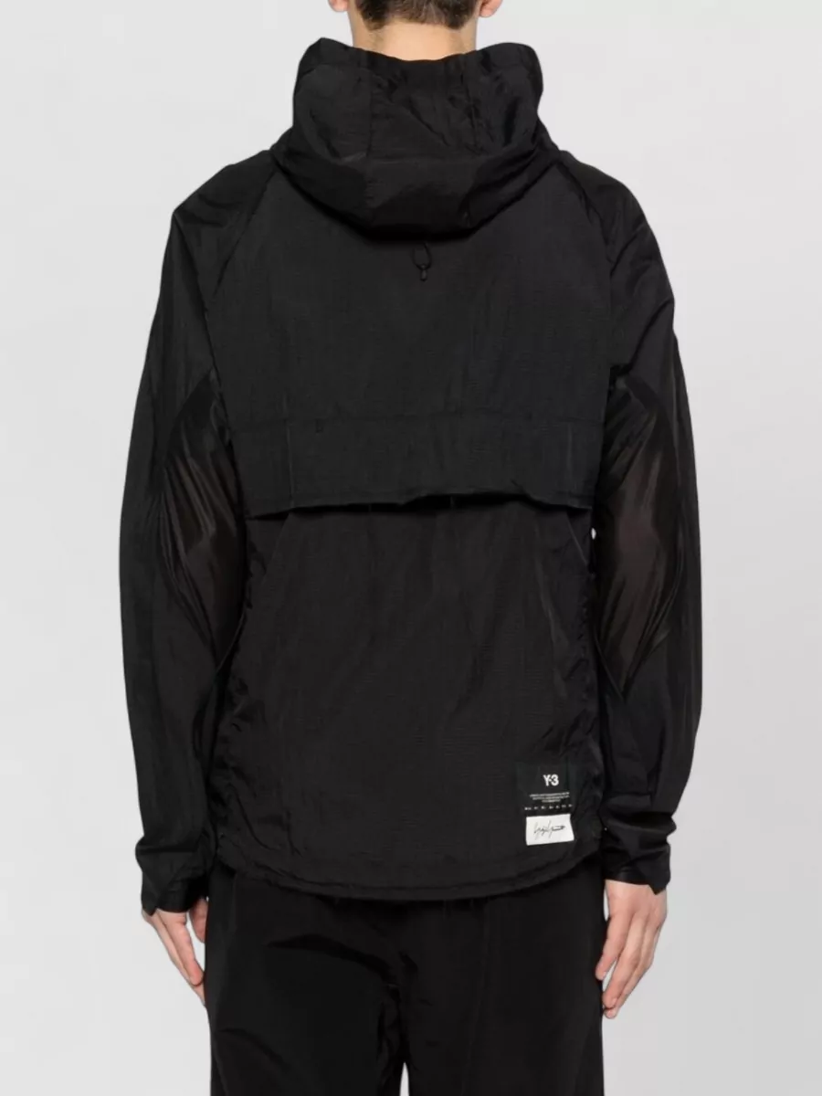 Y-3 Nylon Hooded Zip Jacket