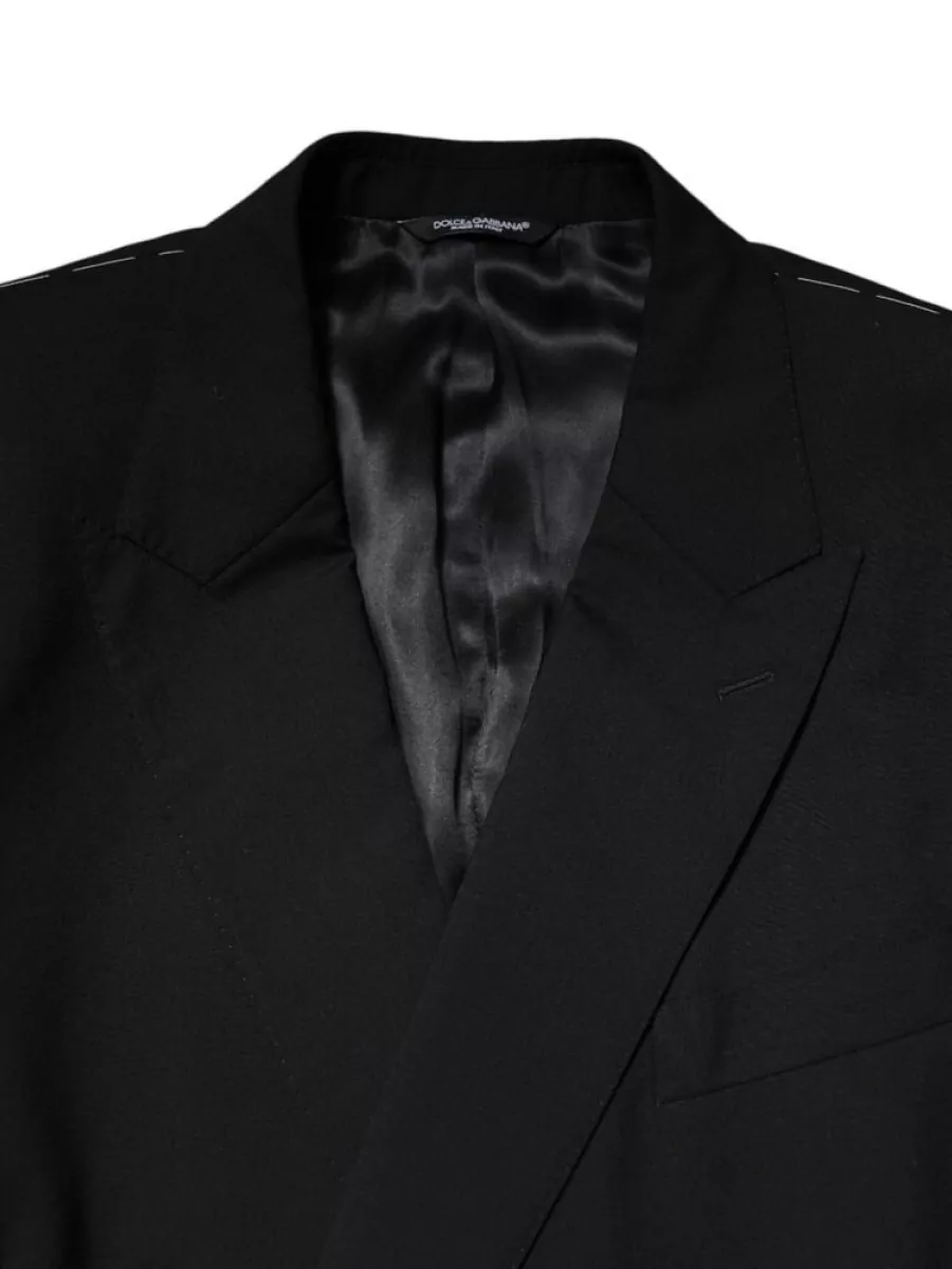 Dolce&Gabbana Virgin Wool Double-Breasted Blazer