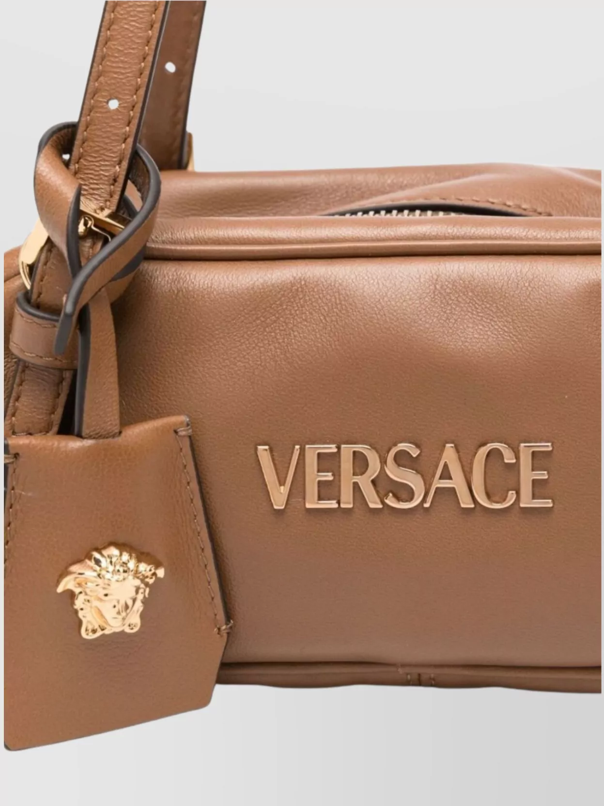 Versace Tag Mini Bowling Bag