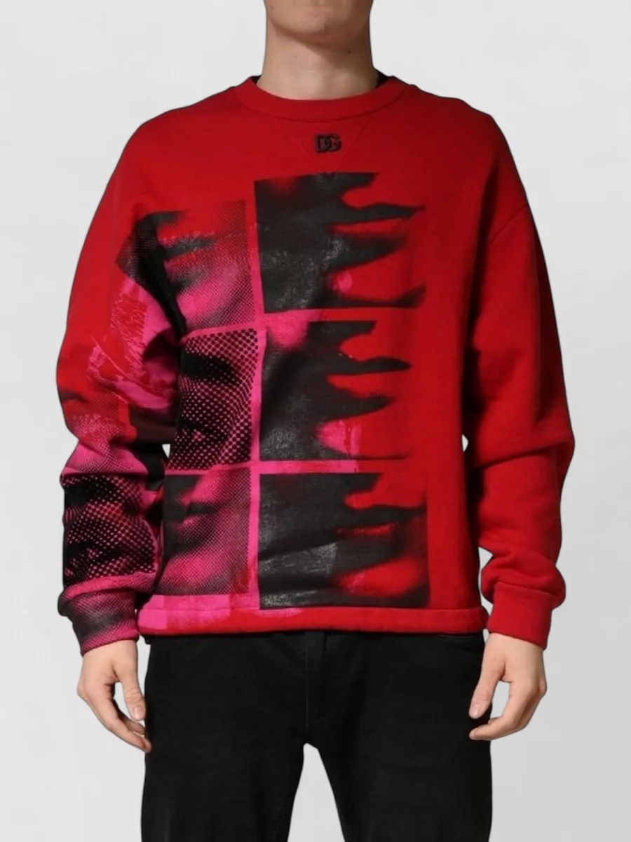 Dolce&Gabbana graphic crew neck sweatshirt