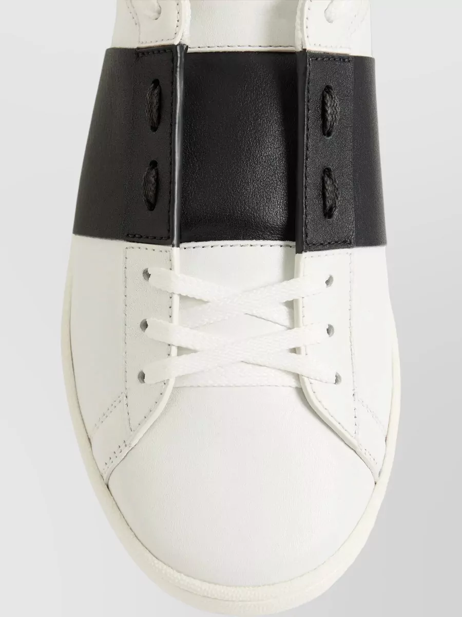 Valentino Garavani Leather Low-Top Sneakers