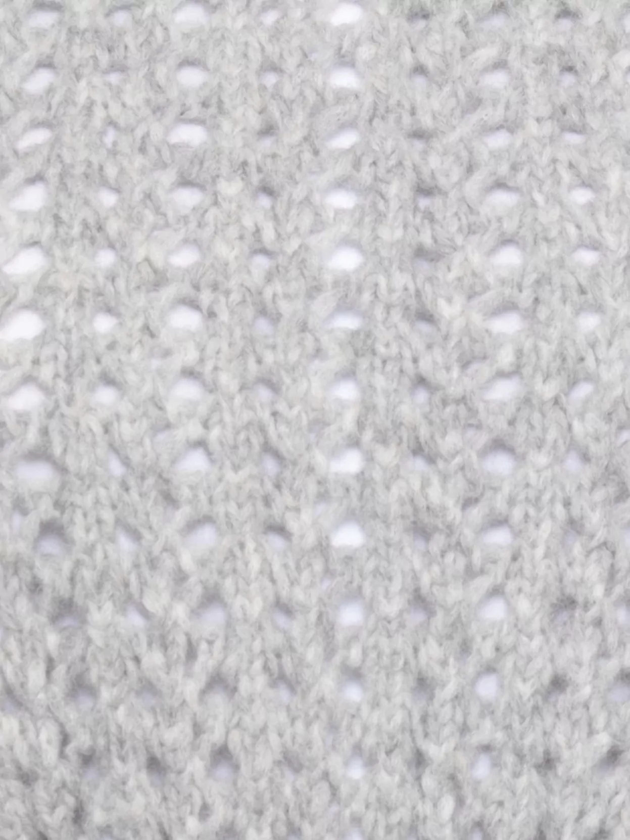 Peserico Cropped Sleeveless Vest Open Knit Design