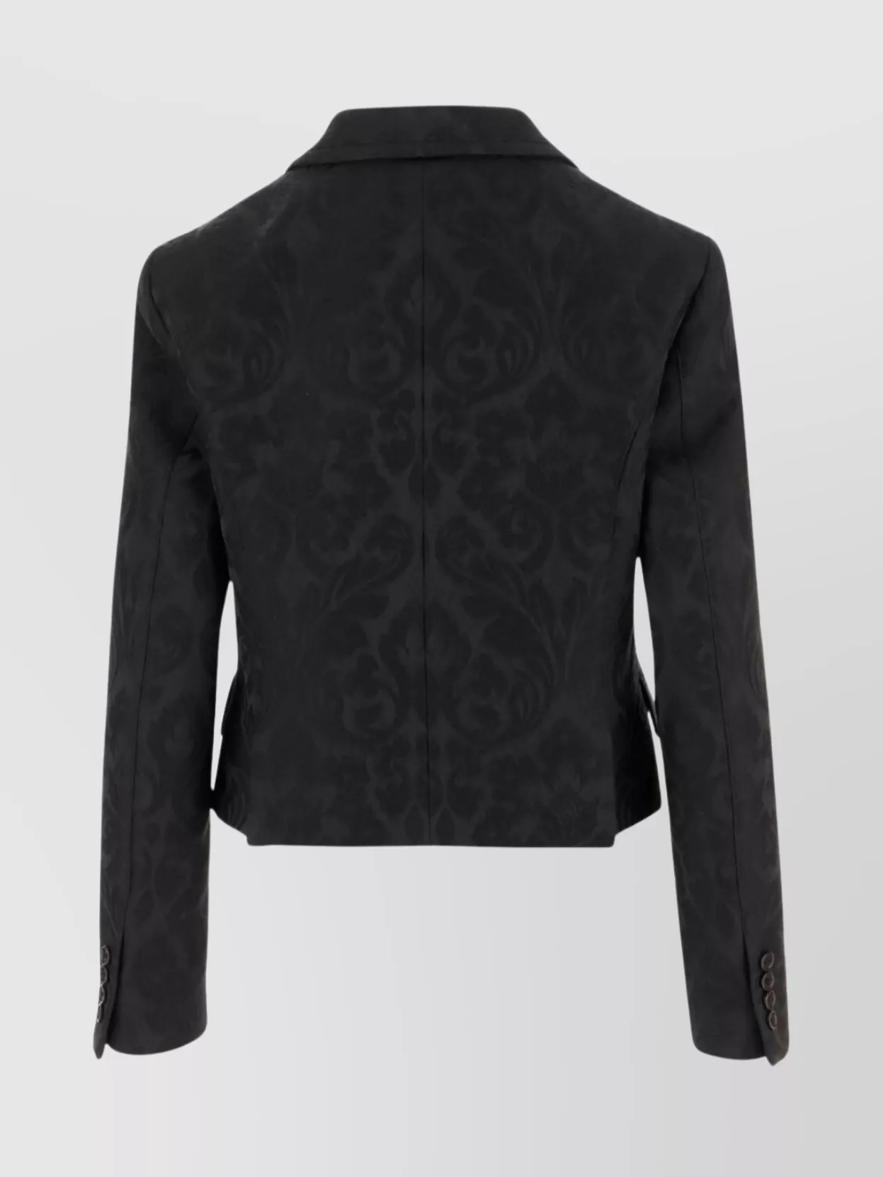 Chloé Single-breasted Jacket In Wool Blend In Black