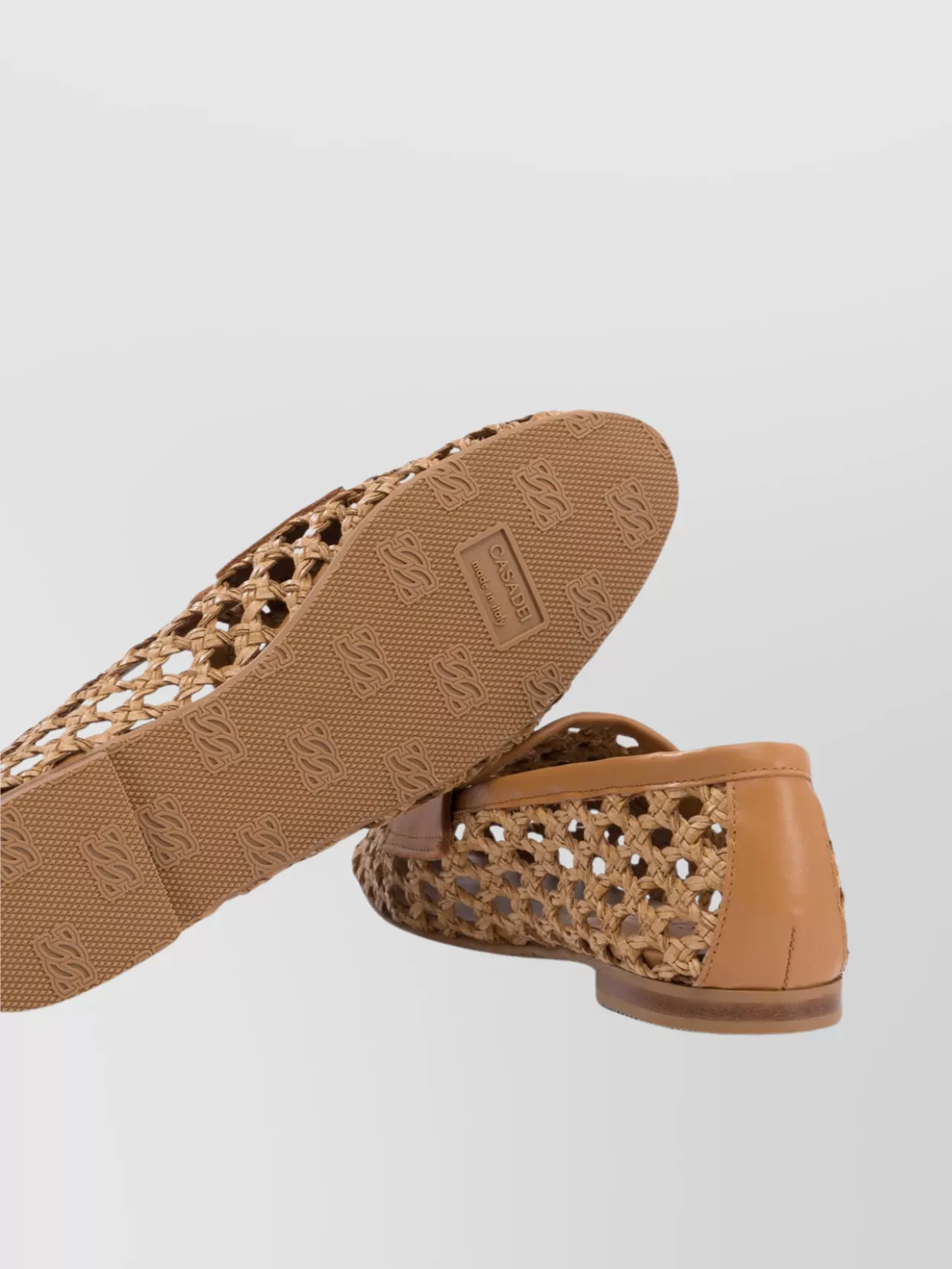 Casadei Woven Loafers & Slippers