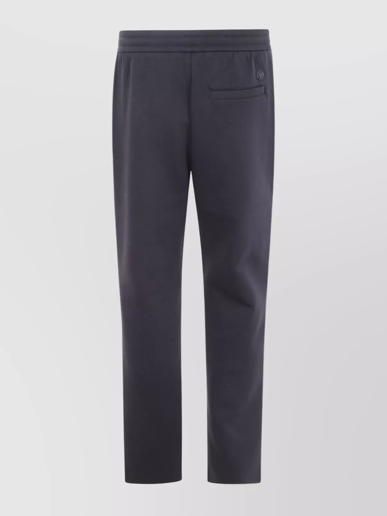 Emporio Armani Track Detail Straight Leg Sweatpants With Back Pocket