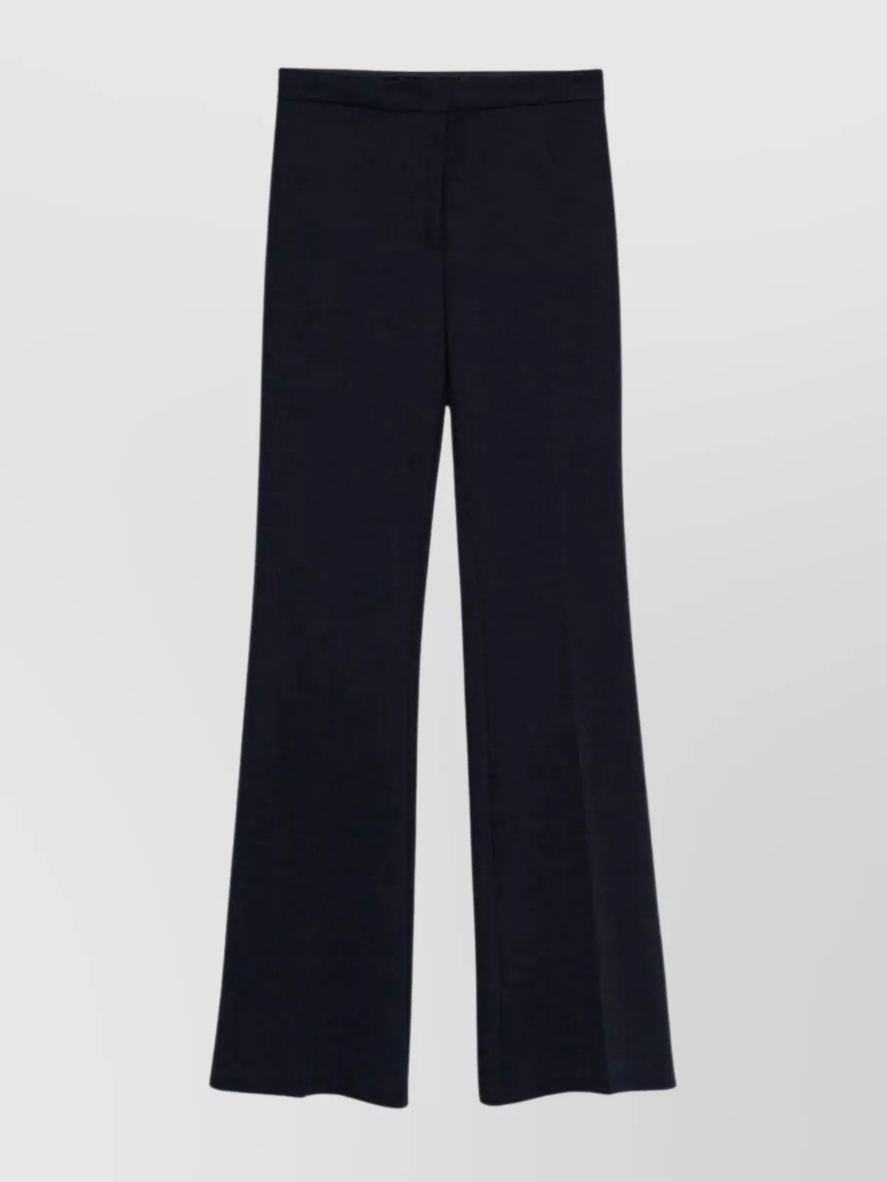 Pinko Flared Trousers With Pockets And Loops In Black