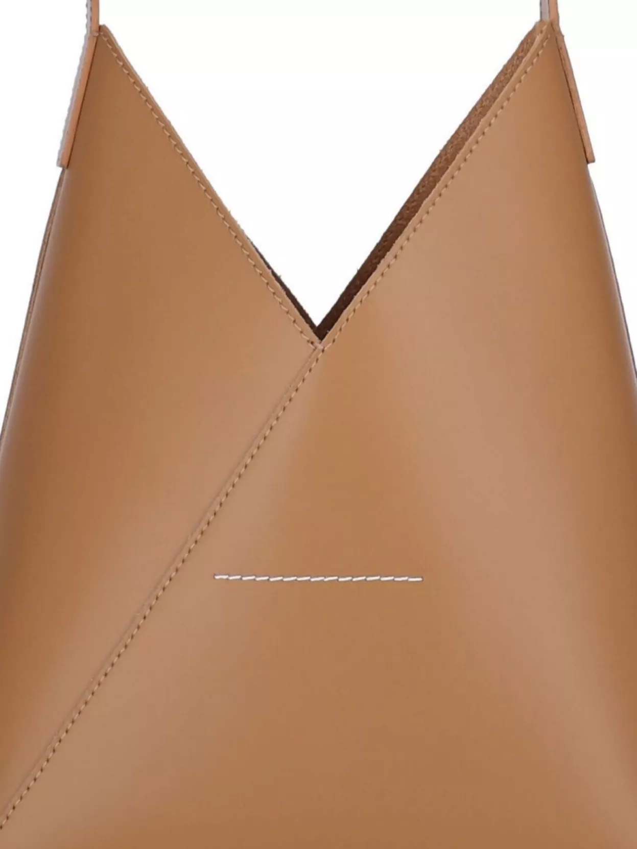Mm6 Maison Margiela Shoulder Bag With Stitch Detail And V-Shaped Opening