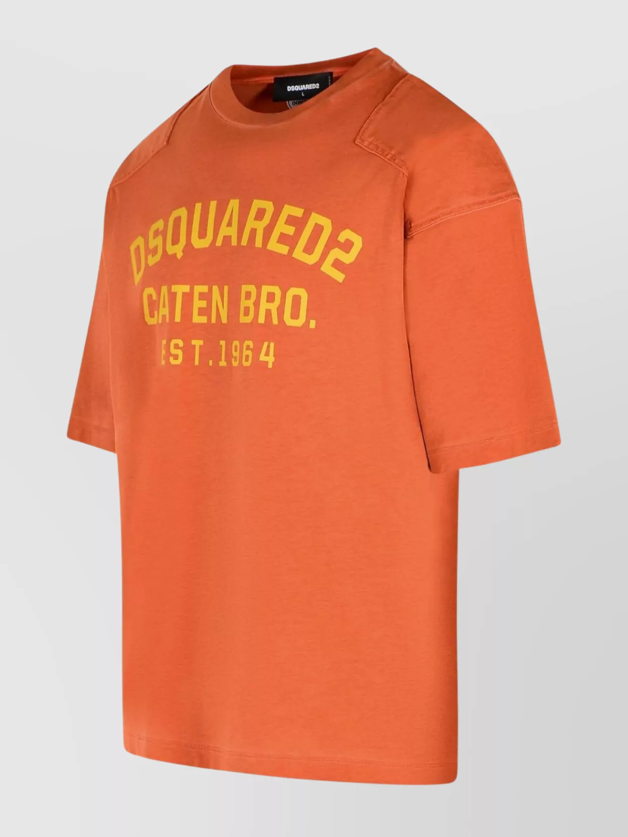 Dsquared2 Crew Neck Short Sleeve Cotton T-Shirt