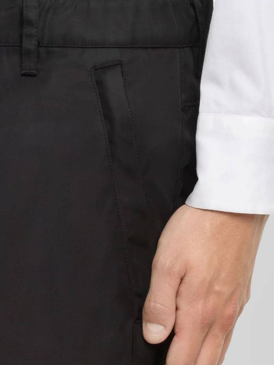 Prada Drawstring Hem Trousers Side Pockets