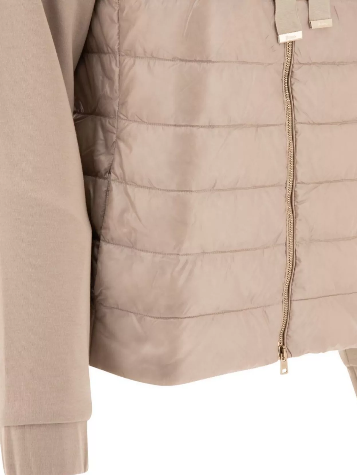 Herno Quilted Hooded Jackets Drawstring Detail