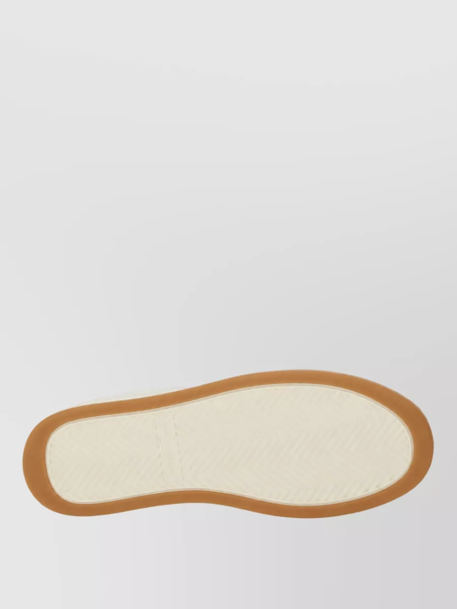 Saint Laurent Calfskin Leather Lace-Up Sneakers