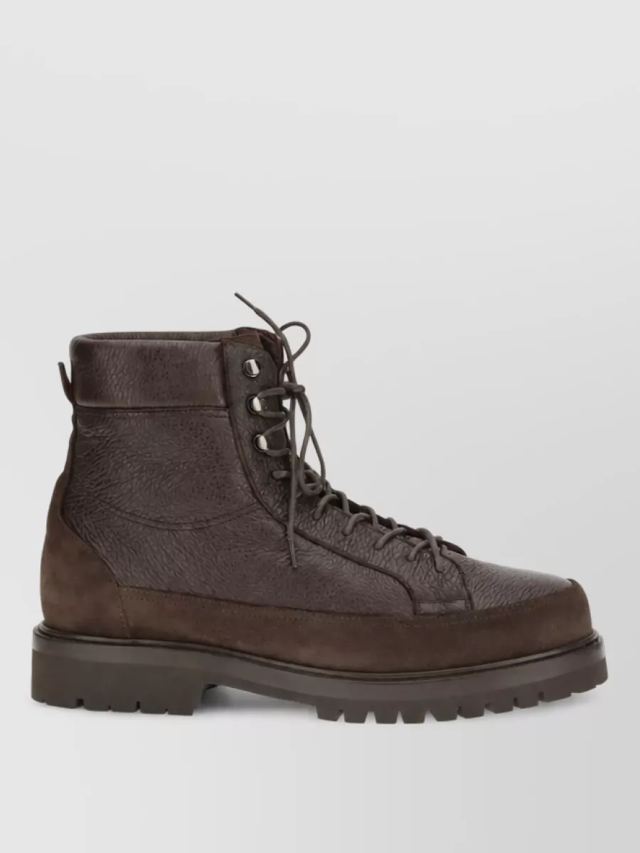Brunello Cucinelli Leather Boots