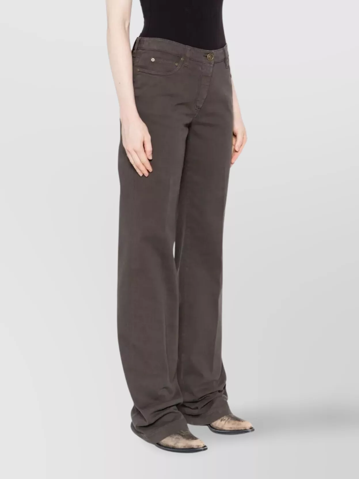 Etro Straight Leg Denim Trousers
