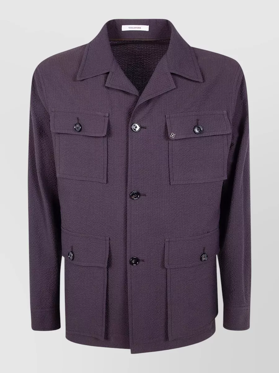 Tagliatore Cotton shirt jacket