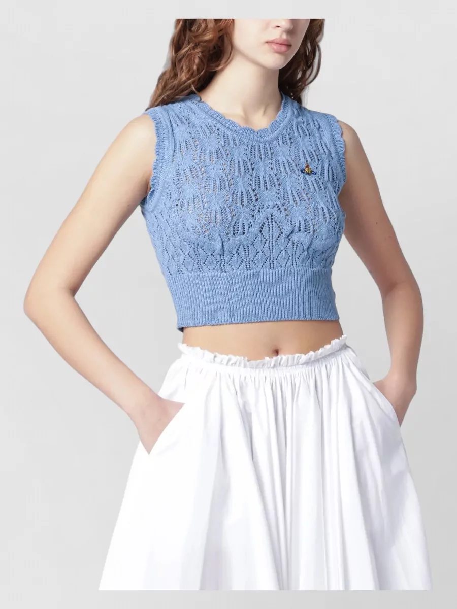 Vivienne Westwood crochet tank top