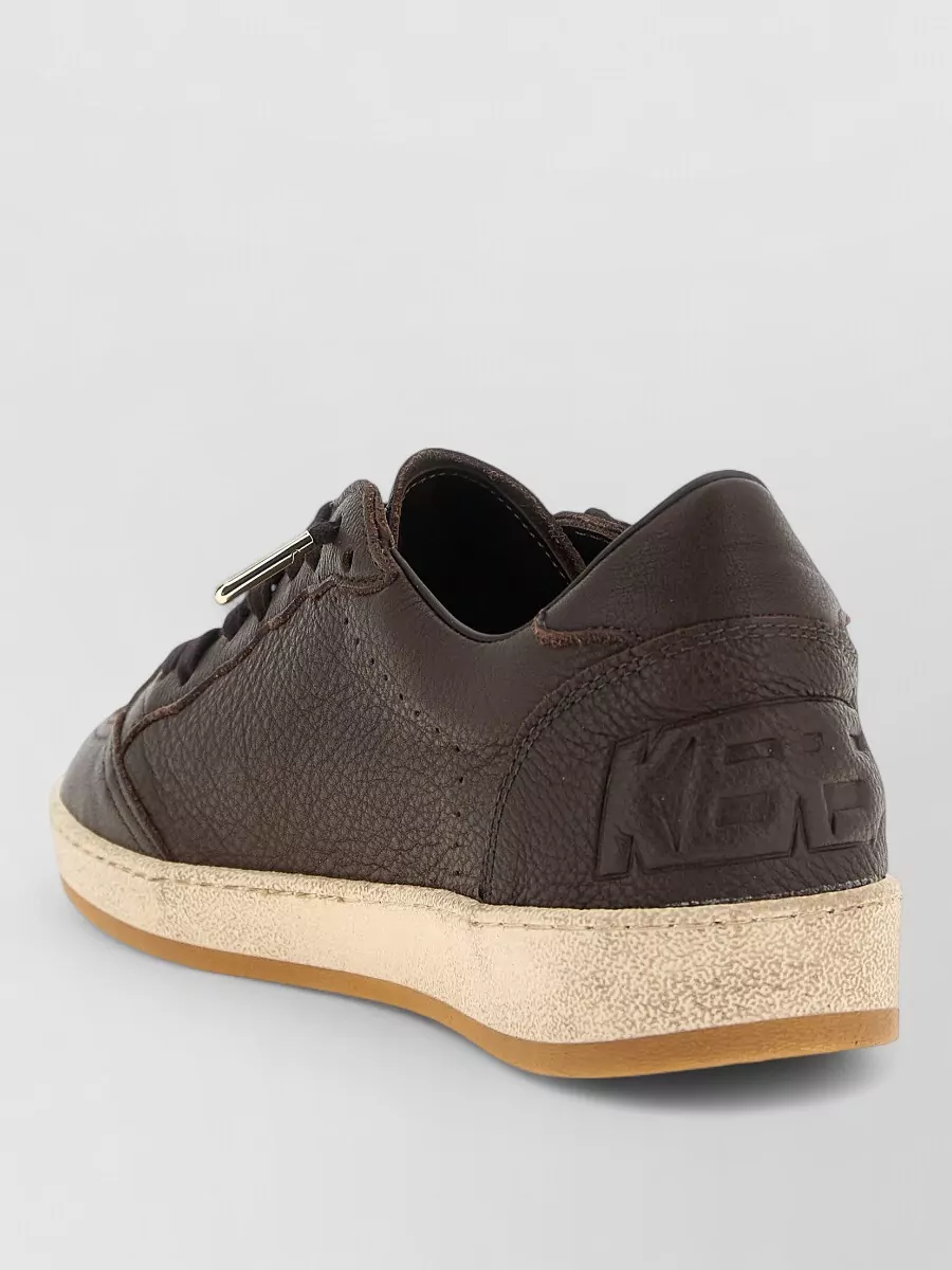 Golden Goose Leather Low-Top Sneakers